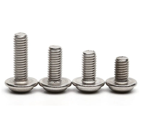Top Tier 304 Stainless Steel Tapping Screws With Washers, M3 X 8Mm Cross Pan Self Drilling Bolts, 100 Pack, various sizes on display.