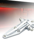 Heavy Duty Zinc Alloy Industrial Refrigerator Door Hinge Built Tough For Dead Simple Install On Barn Doors Chest Freezers And Walk In Coolers, size 14.5 x 4.8 x 2.8 cm.