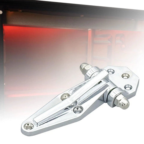 Heavy Duty Zinc Alloy Industrial Refrigerator Door Hinge Built Tough For Dead Simple Install On Barn Doors Chest Freezers And Walk In Coolers, size 14.5 x 4.8 x 2.8 cm.