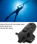 Ultra Lightweight Spearfishing Muzzle For Speargun Beefy High Strength ABS Build Underwater Ready with diver spearfishing