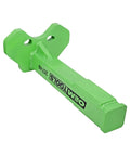 Green Wheel Bearing Removal Tool Kit for Axle Bolted Hubs With Reinforced Striking Plate And Universal Mount Compatible With 5 6 8 Lug Hubs