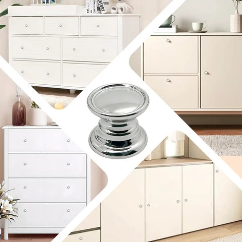 Built Like A Tank DIY Cabinet Drawer Pull Bases And Heavy Duty Screws For Epoxy Silicone Molds Rock Solid Metal Knob Mounts with multiple cabinets
