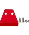 4 Inch Heavy Duty Earth Auger Blade Replacement For Earthquake Style Augers with installation hardware, red rustproof blade visible
