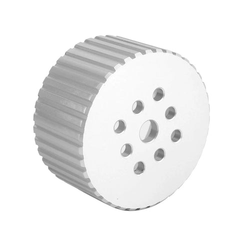 Ultimate Jauarta Crank Pulley And Alternator Kit For 351C Engines V Belt Groove Fits PC 2255 silver aluminum pulley