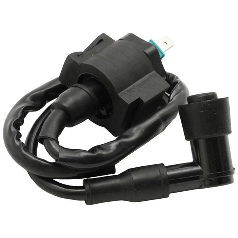 Front view of Honda CDI Box Igniter With Ignition Coil And Spark Plug Replacement Kit For CRF80F CRF100F XR80R XR100R 1992-2013