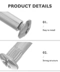 Rock Solid 100 Piece Pack M6 Cabinet Panel Binding Bolts showing installation details of strong steel structure and head design.