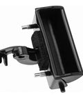 Heavy Duty Tailgate Rear Hatch Handle With Trunk Latch Lock Actuator Motor Assembly close-up view showing durable black plastic material.