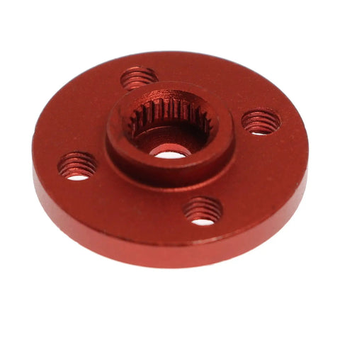 Five Piece 25T Round Disc Type Aluminum Servo Arm Set In Red CNC Machined Rocker For RC Model Cars Boats And Planes
