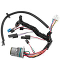 Hot Shot 5 Speed Transmission Wiring Harness For Chevy Duramax Diesel GMC 2004 2005 with connectors and wiring for installation.