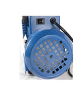 Heavy Duty 2L Two Stage Rotary Vane Vacuum Pump With Built In Solenoid Valve 250W Motor ventilation cover from the side view.
