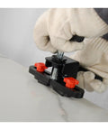 Hands using Heavy Duty 3200Mm Manual Tile Cutter For Large Format Porcelain Stoneware to secure tile for cutting.