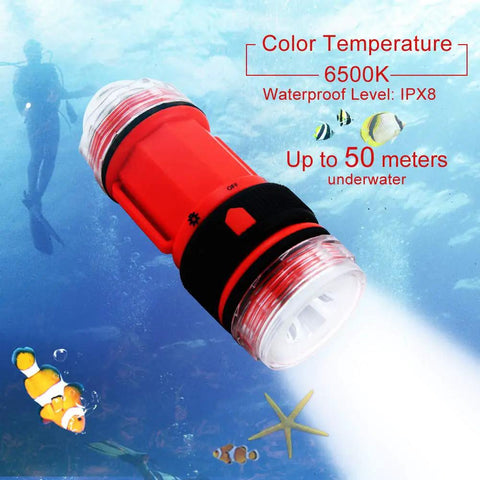 Beast Mode Waterproof Dive Light For Scuba And Outdoor Adventures, 1000 Lumen LED Underwater Flashlight With IPX8 Seal
