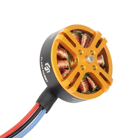 D4215 Brushless Motor 650KV Built For 3 To 6S RC Multirotor FPV with CNC Machined Rotor and wires
