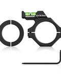 Scope Bubble Level For 25.4mm, 30mm And 34mm Tubes, Precision Alignment Tool For Riflescopes, Quick Mount, CNC Machined, Helps Prevent Cant
