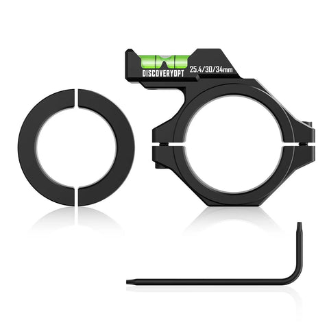 Scope Bubble Level For 25.4mm, 30mm And 34mm Tubes, Precision Alignment Tool For Riflescopes, Quick Mount, CNC Machined, Helps Prevent Cant