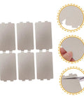6Pcs Mica Sheet Thermal Pad Kit For Microwave Oven Waveguide Cover And Heat Insulation Easy To Cut DIY Home Appliance Repair Parts
