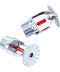 Bronze Ceiling Downward Pendent Fire Sprinkler Head 155F Fast Acting Half Inch Npt Thread visible from multiple angles.