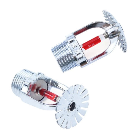 Bronze Ceiling Downward Pendent Fire Sprinkler Head 155F Fast Acting Half Inch Npt Thread visible from multiple angles.