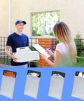 100 Pack White Poly Mailers Shipping Bags Assorted Sizes 6x11 8x12 10x13 12x17 Self Sealing Waterproof Tear Proof Packaging Bags