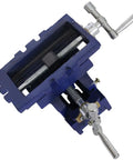 Heavy Duty 3 Inch Cross Slide Drill Press Vise X Y Milling Machine Vise Precision Bench Vise ductile iron swivel head top view