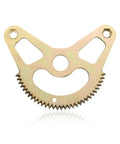 Heavy Duty 16 Inch Lawn Tractor Steering Gear Segment Direct Replacement For Cub Cadet XT1 XT2 Series And Troy Bilt CGT5426 Fitment 71705225 A B C 247273340 247270381 247270481 Easy Install metal steering gear segment with teeth