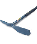 Geo Paleo Rock Pick 25 Inch USA Made Geologist Tool with all steel construction and vinyl cushion grip, angled view on white background