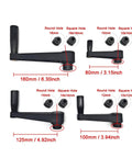 3.15 Inch Nylon Crank Handle For Drill Press And Milling Machines, different sizes with round and square holes
