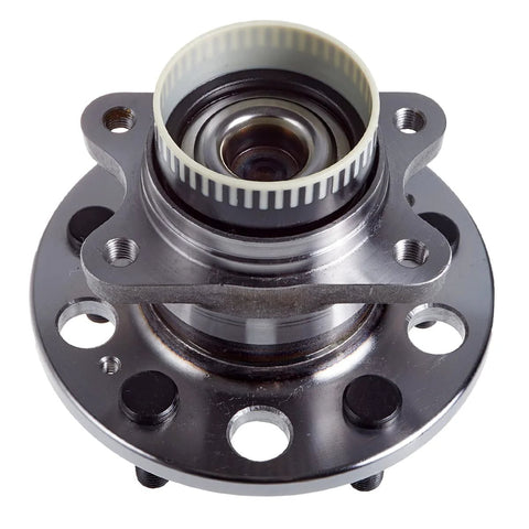 Top view of Rear Wheel Hub And Bearing Assembly For Hyundai Azera Sonata Tucson Optima And Sportage FWD Models OE Quality 527303S200 HA590441