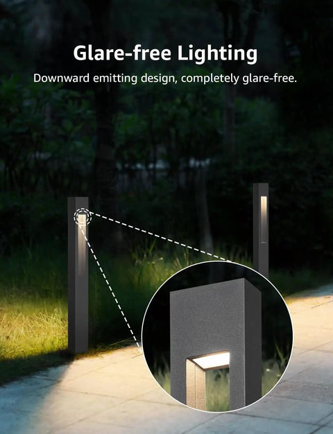 Low Voltage 12 24V LED Pathway Lights 3W 3000K CRI 90 Plus Aluminum Waterproof Landscape Walkway Garden Yard ETL Listed
