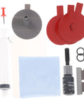 Car Windshield Repair Kit For Chips And Cracks Quick Fix Portable Auto Glass Tool With Ratcheting Screwdriver components