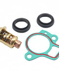 Thermostat Repair Service Kit For Yamaha 4 Stroke Outboard Motors 9.9 15 25 30 40 50 60 70 HP Replaces 66M-12411 6G8-12411 gasket