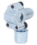 Front view of Miskall BVP-31 refrigerator piercing valve kit; chrome nickel needle valve for liquid adding, wrench