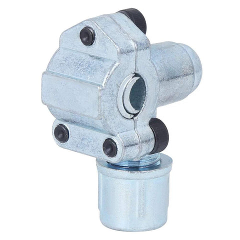 Front view of Miskall BVP-31 refrigerator piercing valve kit; chrome nickel needle valve for liquid adding, wrench