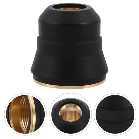 Heavy Duty Plasma Cutting Torch Protective Cover With Black Shield Cup And Metal Retaining Guard Ensuring Wide Compatibility For Universal Fitting