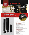 Heavy Duty 30,000 Lb Round Inner Gooseneck Coupler Assembly With 2-5/16 Inch Ball And 3 Inch Rigid Hitch Logo Decal Made In USA For Secure Towing And Hauling round gooseneck coupler