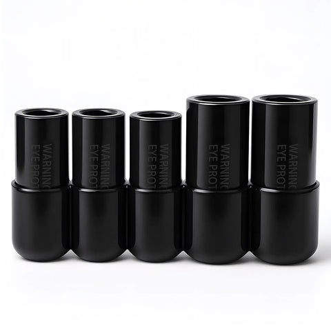 Heavy Duty Large Tap Socket Set 5 Piece Adapter Kit Fits 5/8, 11/16, 3/4, 7/8, and 1 Inch Taps, 1/2 Inch Drive, side view