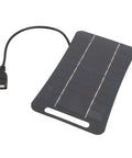 Your Go To Portable 5V 5W USB Solar Panel High Efficiency Monocrystalline Silicon Solar Charger With USB Output