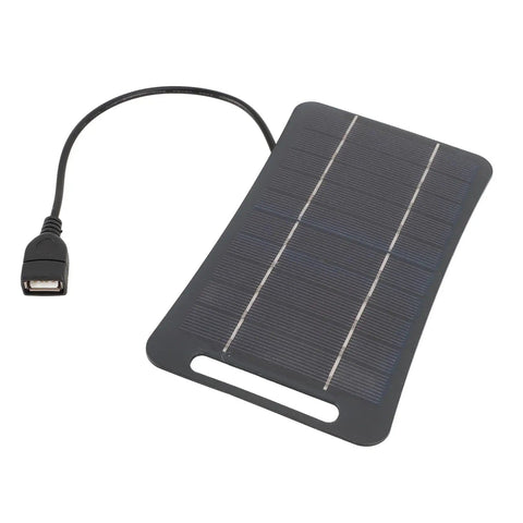 Your Go To Portable 5V 5W USB Solar Panel High Efficiency Monocrystalline Silicon Solar Charger With USB Output