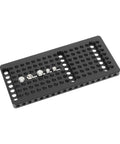 Built Different Multipurpose Aluminum Camera Cheese Plate With 1/4 And 3/8 Thread Adapter for stable mounting, 170x80mm size.