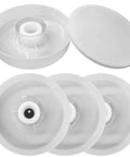 Round Bee Top Feeder For Langstroth Hives Four Pack Food Grade PP Beehive Top Feeder For Dry And Wet Feeding Ready To Use