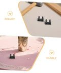10 Pack Patio Sofa Clamps For Sectional Wicker Outdoor Couches Plastic Fasteners on table with hammer and secure symbol