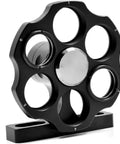 Dual-Wheel 1-Inch Filter Wheel with SM1 Threaded Interface, coaxial rotatable 6-position filter holder for telescopes displayed
