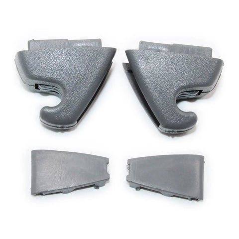 2 Pack Sun Visor Support Clip Replacement For 2007 To 2013 GM Trucks And SUVs Including Silverado Sierra Tahoe Yukon Gray