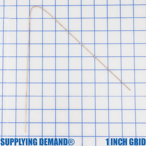 4 Pack Stay Silv 15 Percent Flat Brazing Rods 20 Inch for copper to copper HVAC R applications with moderate fit up shown against grid