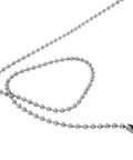 Stainless Steel Ball Chain Extension For Window Blind Vertical Replacement 10 Feet Beaded Pull Chain 4 5mm With 10 Connectors Rust Resistant