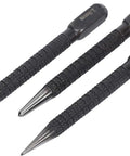 Premium High Carbon Steel Center Punch Set Black Finish Heavy Duty Marking Tools For Alloy Steel Metal Wood Drilling Jigs, 100mm