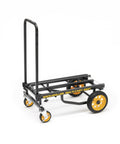 8 In 1 Folding Multi Cart Hand Truck Dolly Platform Cart With Telescoping Frame From 29 Inches To 42 And A Half Inches, 500 Lb Load
