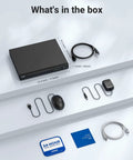 4K 8 Channel Hybrid Security System with AI Motion Detection and Smart Search 5 in 1 DVR NVR Video Recorder components