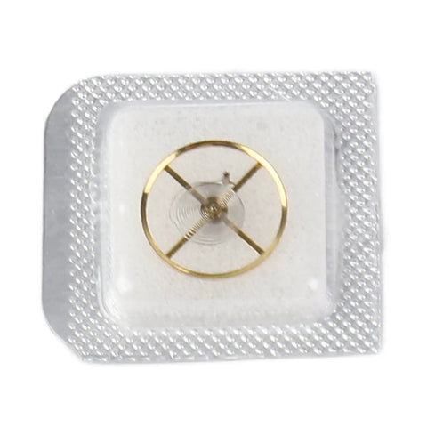 Balance Wheel Replacement Part For 7120 Movement, shown in packaging, durable alloy, for Pros And DIYers, Easy Install For Watchmakers.