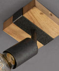 Slick Adjustable Metal And Wood Wall Sconce Vintage Industrial Farmhouse Light No Hassle Mount showing wood mount and metal fixture.